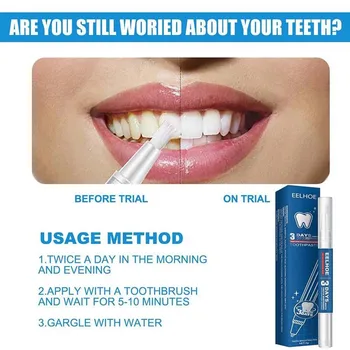 1pc Izbjeljivanje Zubi Гелевая Olovka Za Čišćenje Uklanja Mrlje Plaka Alati Za Njegu Zubi Oralne Higijene Prirodno Izbjeljivanje Zubi Pen