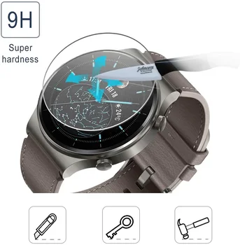 2 kom. HD/ Kaljeno staklo za Huawei Watch GT 2 Pro GT2 Pro Smartwatch Ekran Vodootporan Staklo sa zaštitom od ogrebotina Zaštitna folija