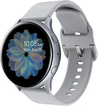 20 mm Silikon Remen Za Samsung Galaxy Watch 3 41 mm 42 mm Aktivni 2 44 mm 40 mm Garmin Vivoactive 3 Remen Za Huami Amazfit Bip