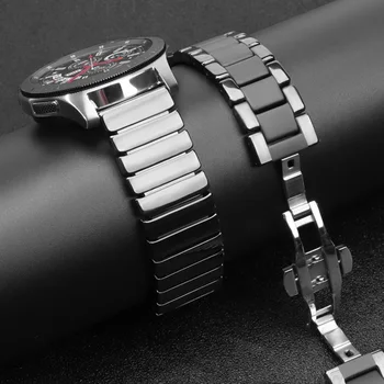 22 mm remen za sat Samsung Galaxy watch 3 45 mm Gear S3 Frontier keramičke narukvica correa Huawei watch GT 2-2e-pro 46 mm uzicom