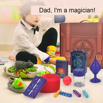 36 Trikove Moj Prvi Magic Show Dječji Trening Magijske Rekvizite za Trening Interakcijom Praktične Sposobnosti Igračka 6+godina