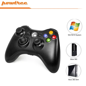 Bežični kontroler Powtree 2.4 G navigacijske tipke Xbox 360 s visokom kvalitetom Kompatibilan s PC Windows 7 8 10 360 gamepad za upravljanje
