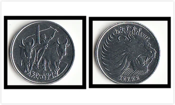 Etiopija 1 cent Kovanice 1969 izdavanja Afrika Nova Originalna Novčić Unc Naplativa Ovo je Rijedak Spomen