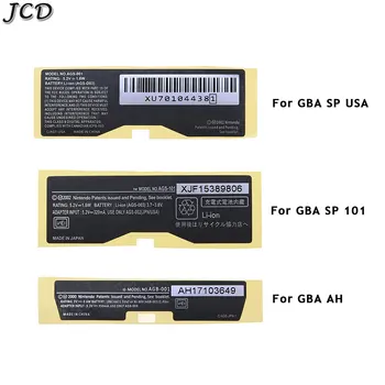 JCD 1 kom. za Nintend GameBoy Džep Zamjena MGB-001 Informacije o modelu Naljepnica za EUR GBA GBC GBA SP 001 101 Oznaka Japan