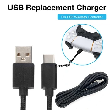 Kabel USB Type C Kabel za Punjenje 3 M Najlon Pletena Priključak Tipa C za PS5/Xbox/PS4/NS/Telefona Serije Prekidač Pro Kontroler