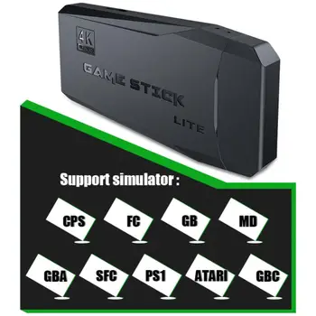 Konzole za video-igre 64 G Ugrađena 10000 Igre Retro Handheld Konzola Bežični Kontroler Konzole za video-Igre za PS1 Dječji Božićni poklon