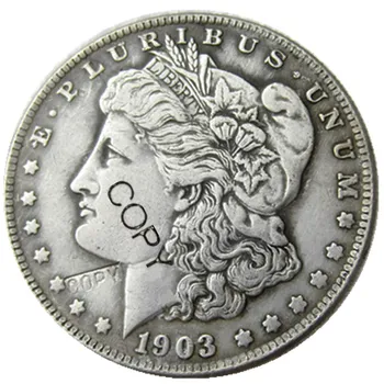 Kovanice SAD 1903, kopija Dolar Morgan, Kovanice Posrebreni