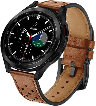 Kožne Narukvice sata Galaxy Watch 4 40 mm 44 mm Remen Za sat Narukvica Correa Za Samsung Galaxy Watch 4 Klasične Uzicom 46 mm 42 mm