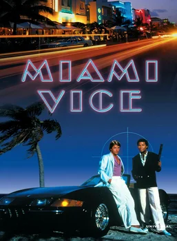 Miami Vice Tv Emisija Igrani Film Ispis Svila Plakat Home Dekor Zidova 24x36 cm