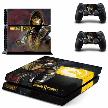 Mortal Kombat PS4 Naljepnice Play station 4 Naljepnice Za Kožu Naljepnice Za PlayStation 4 PS4 Konzole i Kontrolera Vinil Kože