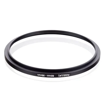 Originalni RISE(velika Britanija) 82мм-86мм 82-86мм 82 - 86 step-up adapter Ring filtera crna