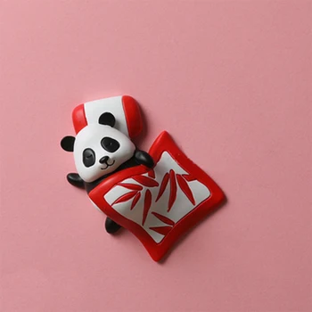 Panda Magnet Za Hladnjak Slatka ljubimci Kineski igrani Riječ Životinja Poznata Početna Zidno Hlađenje tjestenina Magnetna Naljepnica Pribadača igračka