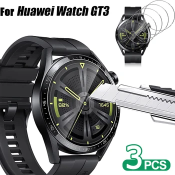 Potpuna Pokrivenost Zakrivljeni Rub zaslon Zaštitnik za Huawei Watch GT3 46 mm Kaljeno staklo film za sat za Huawei Watch GT 3 Pribor