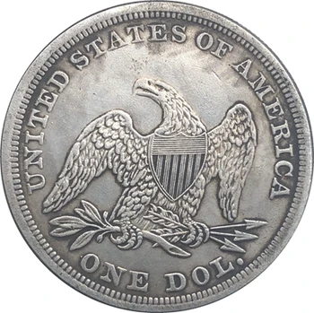 PRIMJERAK NOVCA u dolarima Slobode 1862