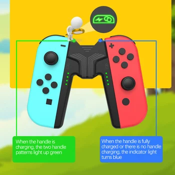 Ručka za punjenje priključne stanice za Nintendo Switch OLED Joy-Con Ručka Kontroler Stalak za punjač za Nintendo Switch