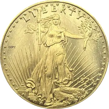 Sjedinjene američke Države 20 dolara Saint-Gaudens Dvostruki Orao s motom S 1926 1926 D Латунная metalni prijenos novčić