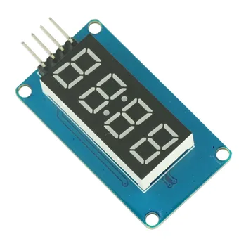 TM1637 LED Zaslon Modul Za arduino 7 Segment 4 Bita 0,36 Inča Sat CRVENA Anoda Digitalni Cijev Četiri Ploče Serial Driver