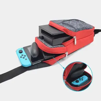 Torba preko ramena za Nintendo Switch Putnu torbu za nošenje Vrećica za pohranjivanje na ramenu za gaming opreme za konzole i priključne stanice Zaštitne torbe