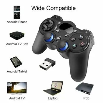 Usb 2.4 G Bežični Gamepad Kontroler Igra navigacijsku tipku Za Android Smart TV Tablet, Laptop PC Gamepad Konzola Sa baterijskim Napajanjem