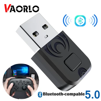 VAORLO USB Ključ Ručka Pretvarač Za Gamepad PS4 i Xbox One S Prekidač Pro Bežični Kontroler za PC Adapter Bluetooth Kontroler